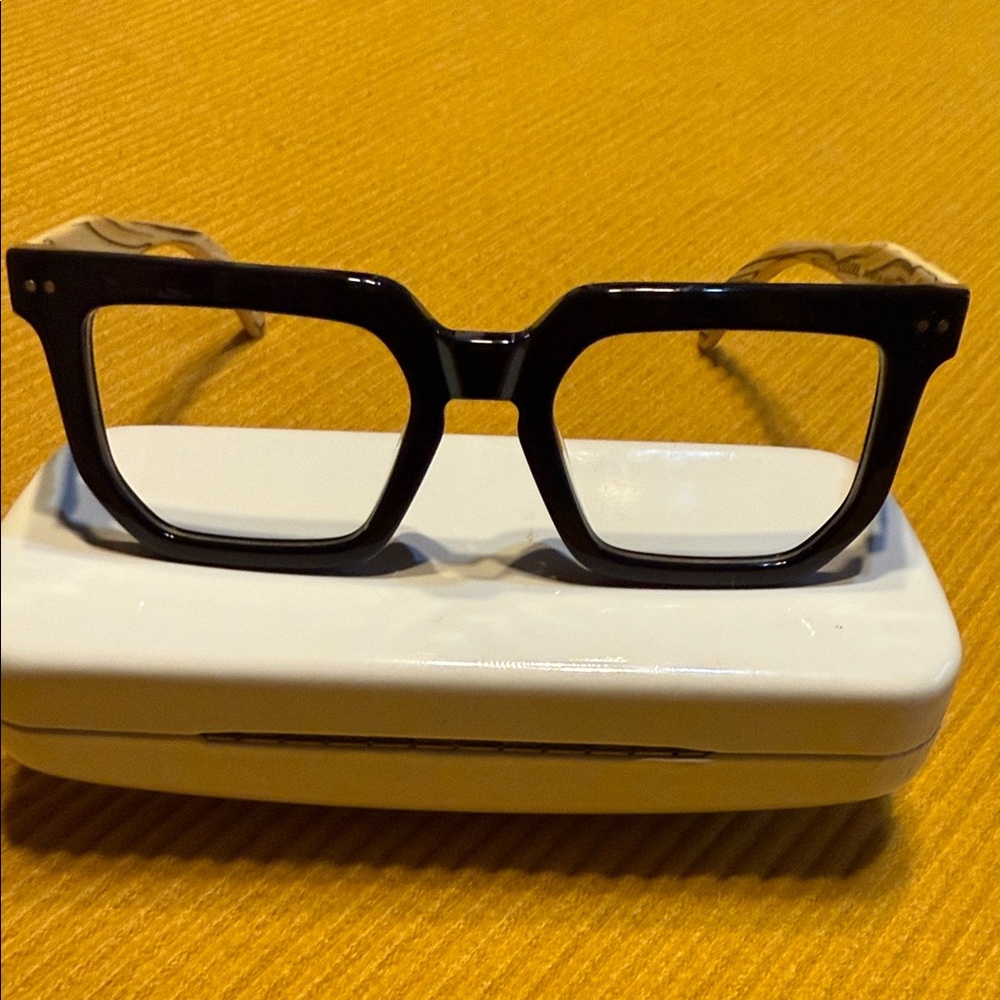 Stylish Black Square Glasses